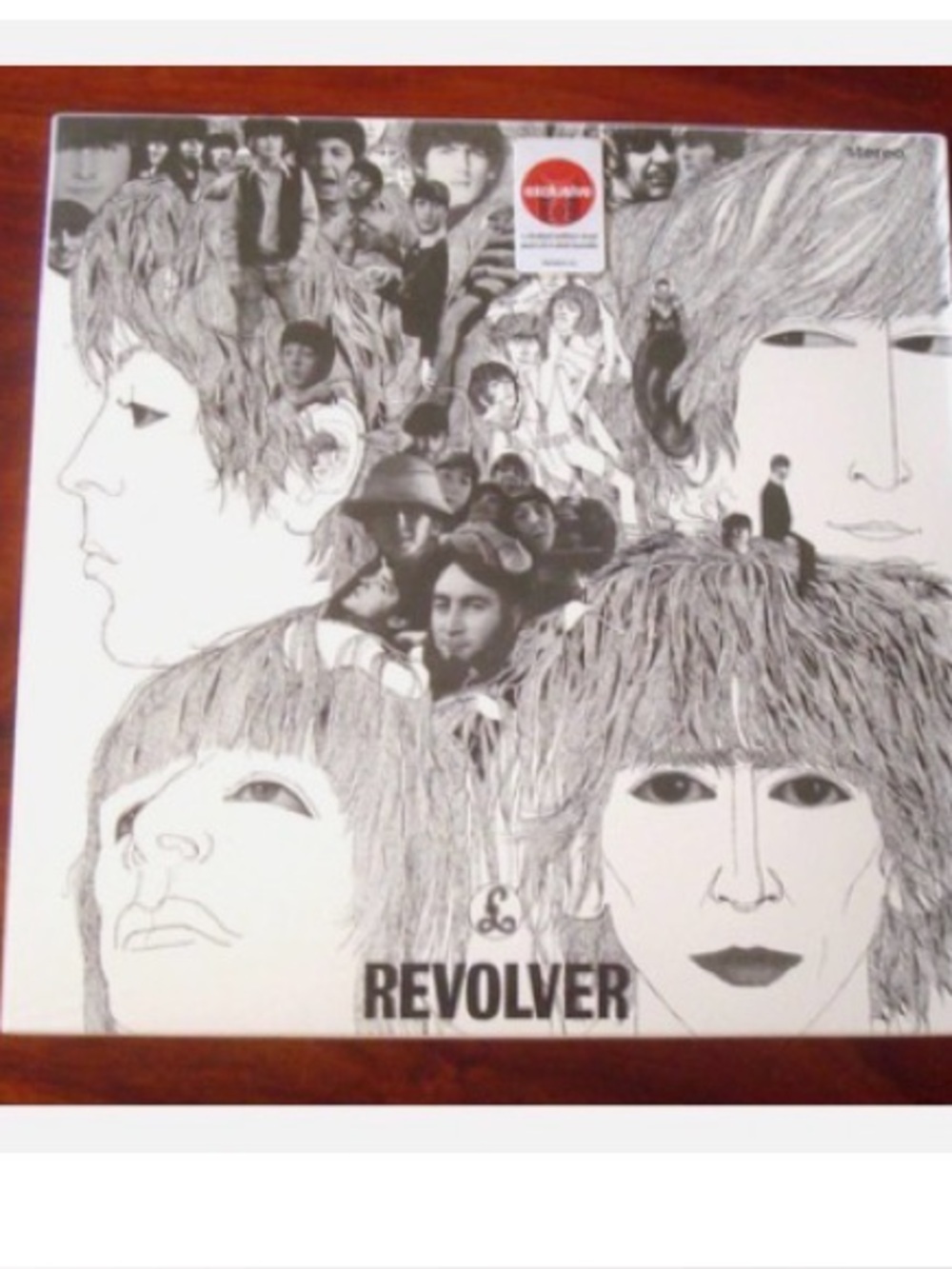 Beatles Revolver Sealed New w/free bonus limited edition promotional tshirt